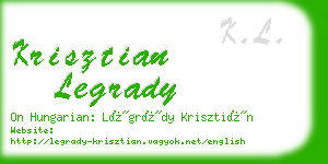 krisztian legrady business card